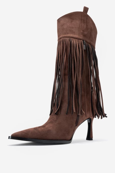 Gueras Fransen Spitzer Zeh Stiefel (Damen) - Image 4