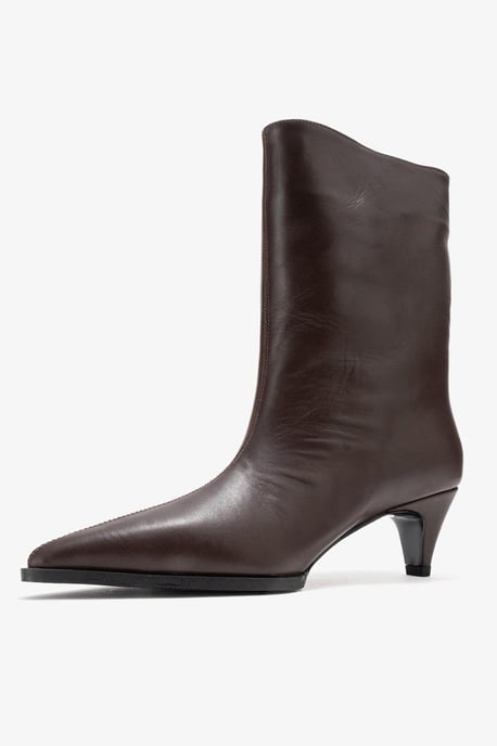 Aleo Leder Spitze Stiefel - Image 4
