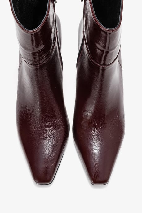 Kyoto Leder Blockabsatz Stiefel - Image 3