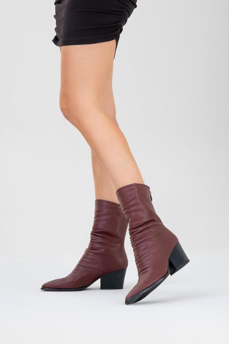 Laval Reißverschluss hinten Blockabsatz Stiefel (Damen) - Image 2
