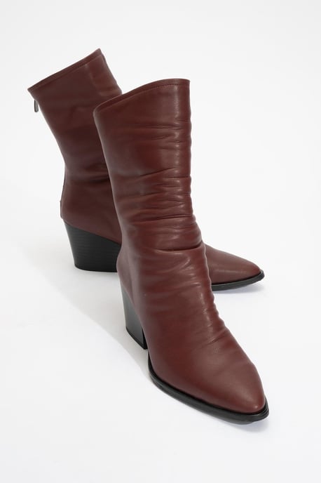 Laval Reißverschluss hinten Blockabsatz Stiefel (Damen) - Image 6