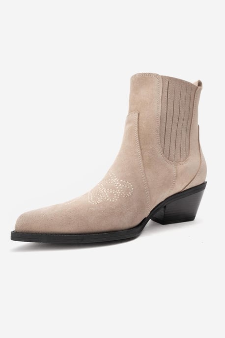 Julieta Leder-Blockabsatz Western-Stiefel (Damen) - Image 4