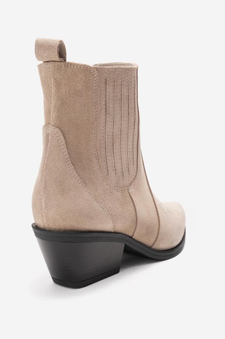 Julieta Leder-Blockabsatz Western-Stiefel (Damen) - Image 5