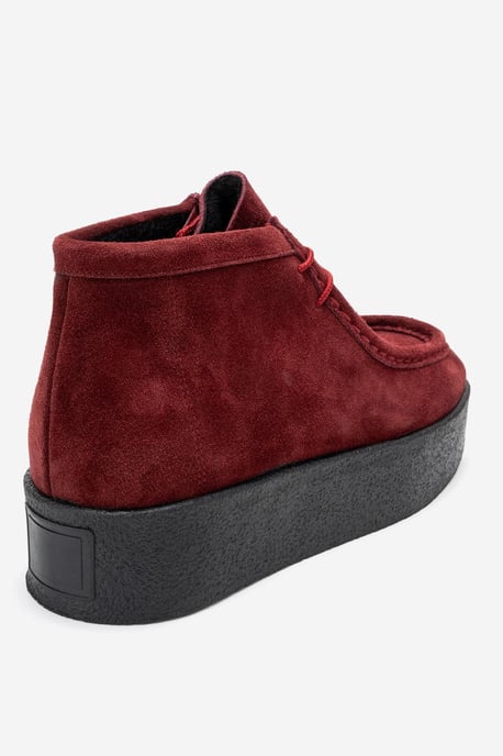 Melia Leder-Plateaustiefel (Damen) - Image 5
