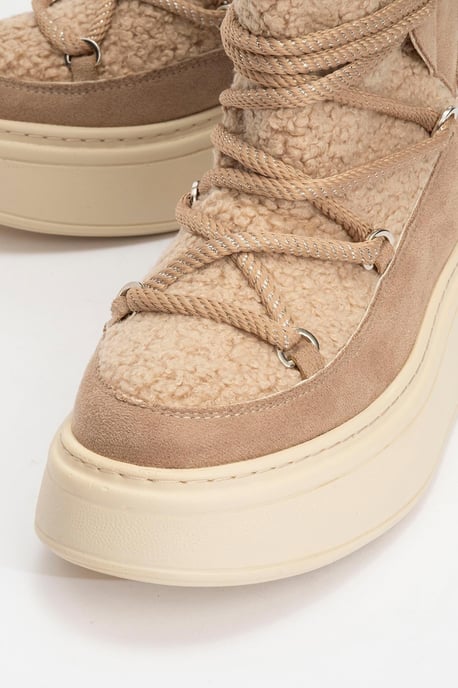 Dila Gefütterter Stiefel mit Fell - Image 2