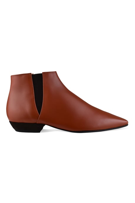 Loro Piana Sumire Ankle Boots Rot - Image 1