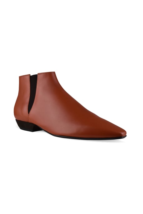 Loro Piana Sumire Ankle Boots Rot - Image 2