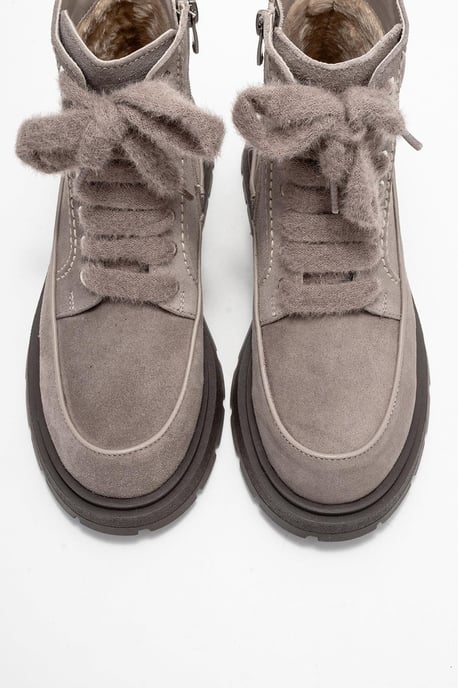 Mina Leder-Schnürstiefel (Damen) - Image 3