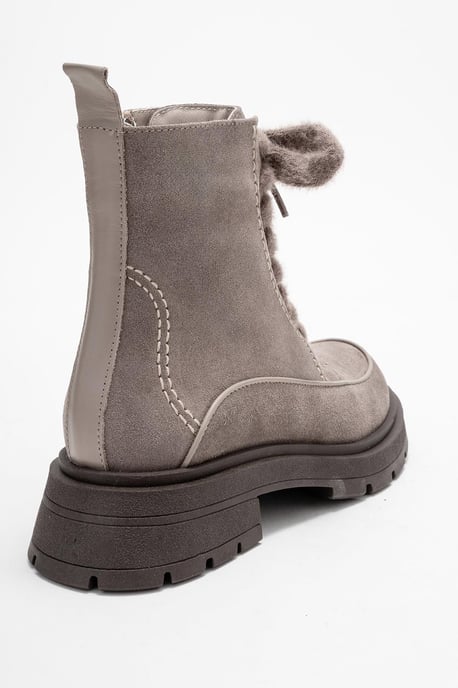 Mina Leder-Schnürstiefel (Damen) - Image 5