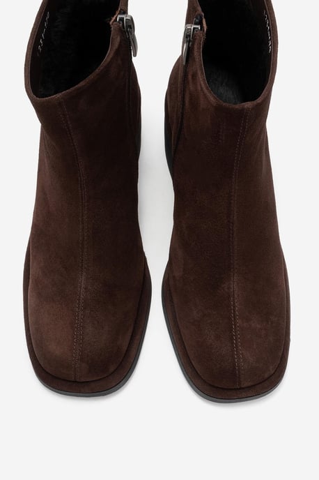 Junae Leder Blockabsatz Stiefel (Damen) - Image 3