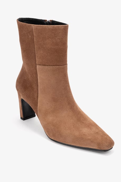 Kyoto Leder Blockabsatz Stiefel - Image 1