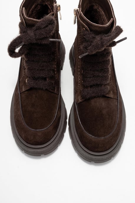 Mina Leder-Schnürstiefel (Damen) - Image 3