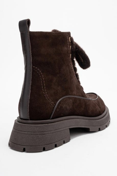 Mina Leder-Schnürstiefel (Damen) - Image 5