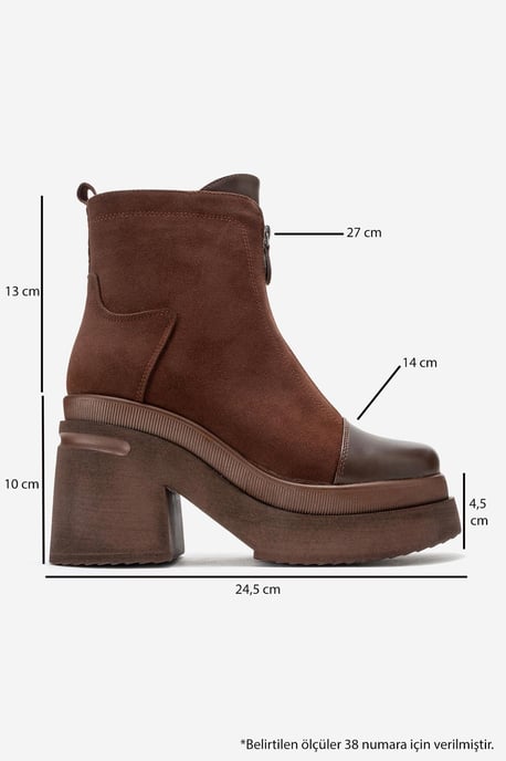Ardenne Plateau Reißverschluss Stiefel - Image 6