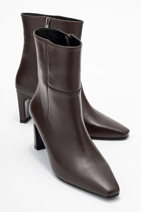 Kyoto Leder Blockabsatz Stiefel - Image 2