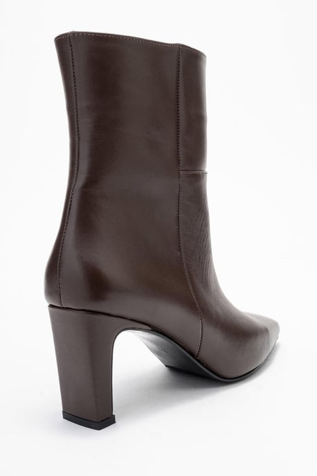 Kyoto Leder Blockabsatz Stiefel - Image 5