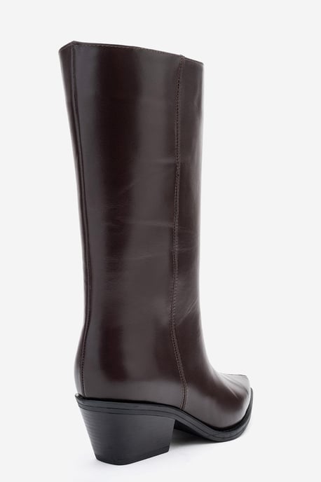 Juana Leder Spitzschuh Stiefel (Damen) - Image 5