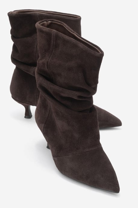 Balei Leder Spitzer Zeh Stiefel (Damen) - Image 2