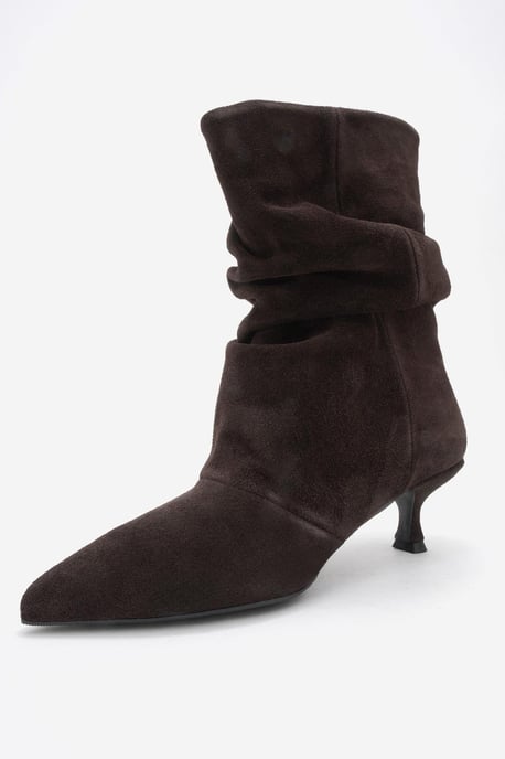 Balei Leder Spitzer Zeh Stiefel (Damen) - Image 4