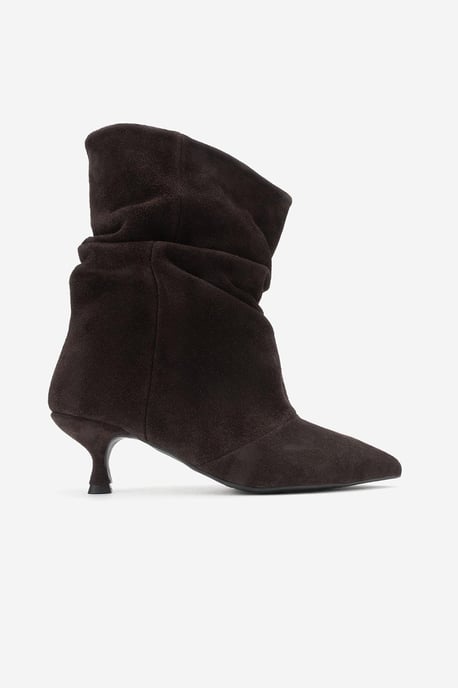 Balei Leder Spitzer Zeh Stiefel (Damen) - Image 6