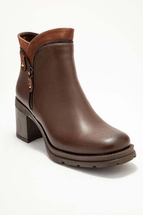 Parly Zip-Blockabsatz Stiefel - Image 1