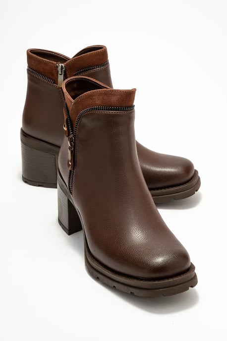 Parly Zip-Blockabsatz Stiefel - Image 2