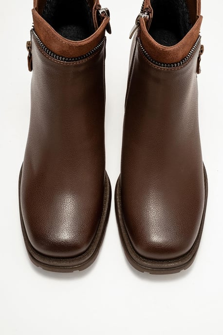 Parly Zip-Blockabsatz Stiefel - Image 3