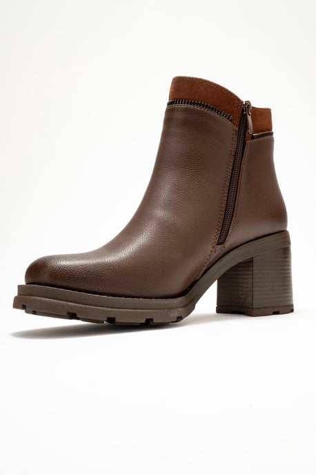 Parly Zip-Blockabsatz Stiefel - Image 4