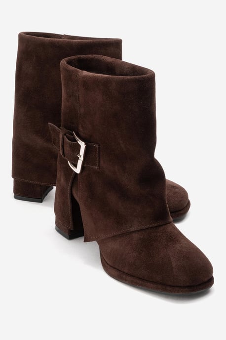 Lore Leder Blockabsatz Stiefel (Damen) - Image 2