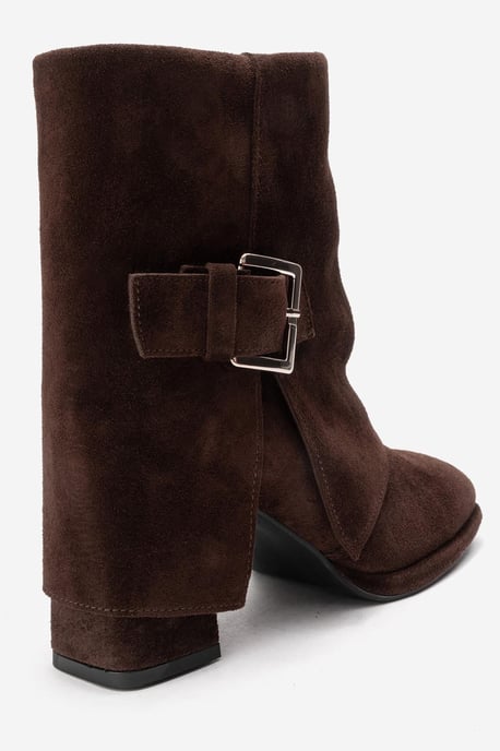 Lore Leder Blockabsatz Stiefel (Damen) - Image 5