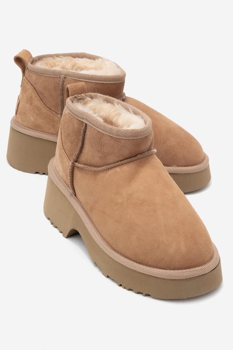 Ary Leder-Plateaustiefel (Damen) - Image 2