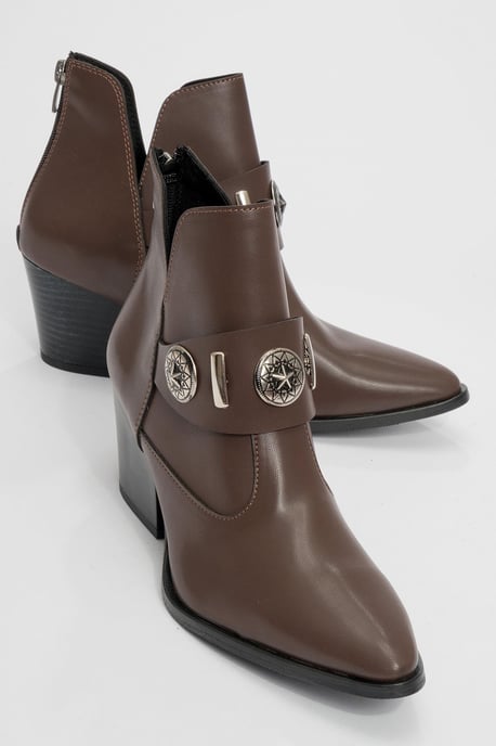 Kenda Schnalle Blockabsatz Stiefel - Image 1