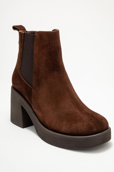 Lysa Leder-Plateaustiefel - Image 1