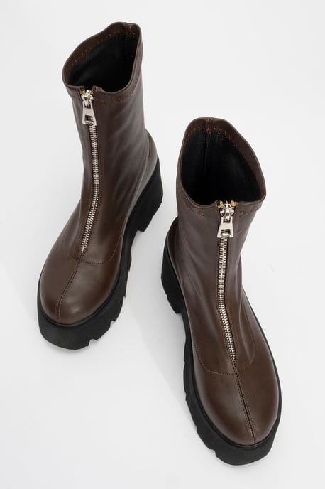 Ovil Plateau-Reißverschlussstiefel (Damen) - Image 2