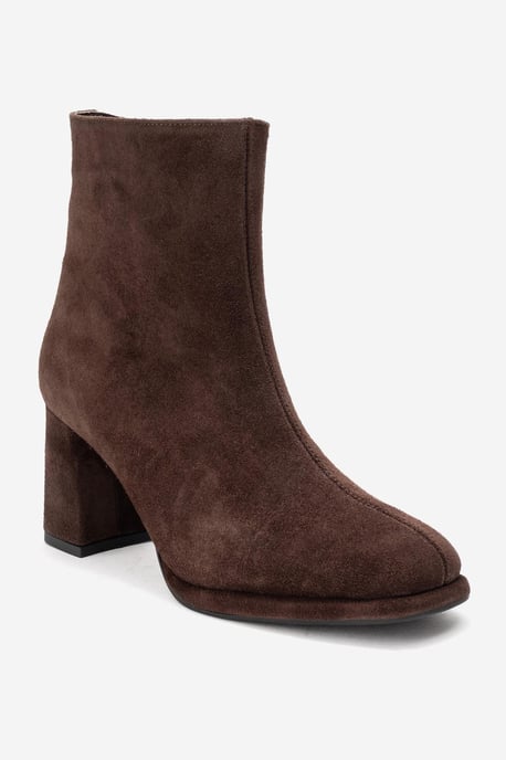 Napoli Leder Blockabsatz Stiefel (Damen) - Image 1