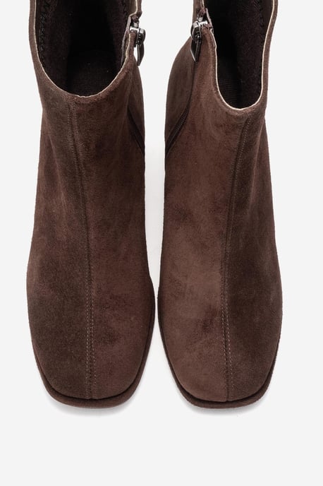 Napoli Leder Blockabsatz Stiefel (Damen) - Image 3