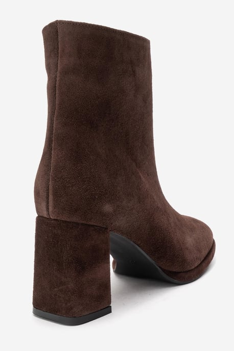 Napoli Leder Blockabsatz Stiefel (Damen) - Image 5