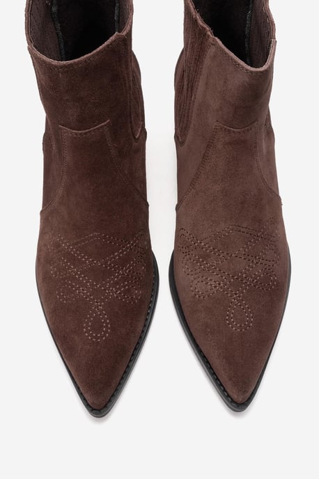 Julieta Leder-Blockabsatz Western-Stiefel (Damen) - Image 3