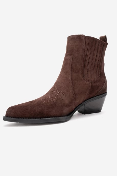 Julieta Leder-Blockabsatz Western-Stiefel (Damen) - Image 4