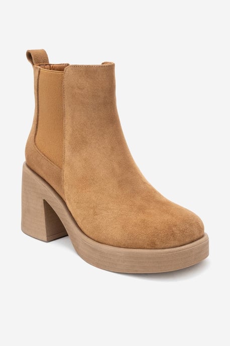 Lysa Leder-Plateaustiefel - Image 1