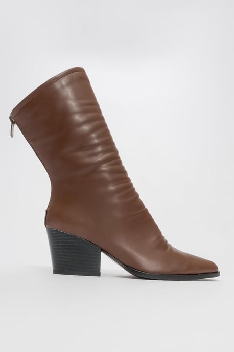 Laval Reißverschluss hinten Blockabsatz Stiefel (Damen) - Image 1