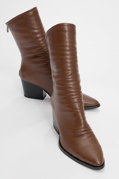 Laval Reißverschluss hinten Blockabsatz Stiefel (Damen) - Image 2