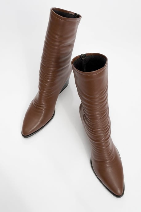 Laval Reißverschluss hinten Blockabsatz Stiefel (Damen) - Image 3