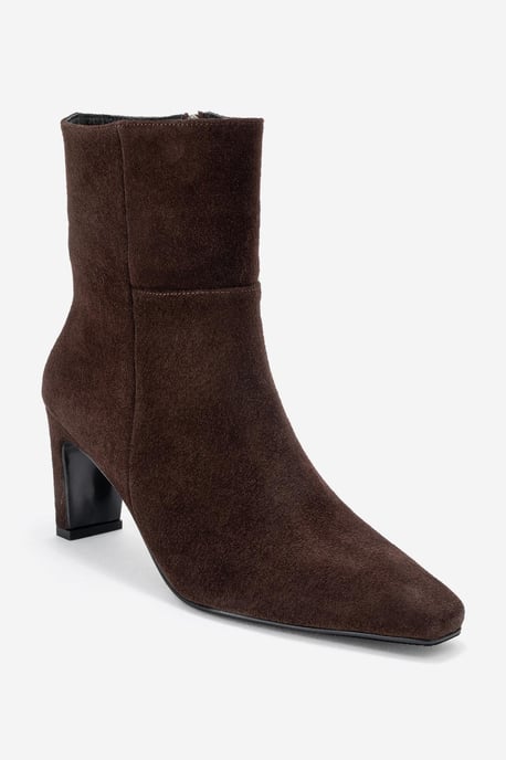 Kyoto Leder Blockabsatz Stiefel - Image 1