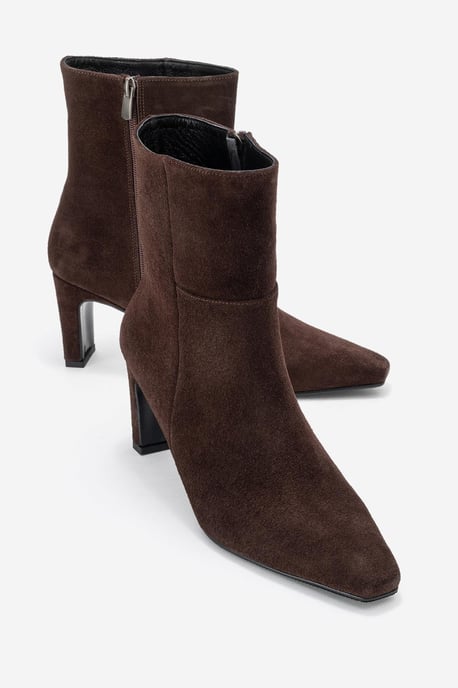 Kyoto Leder Blockabsatz Stiefel - Image 2
