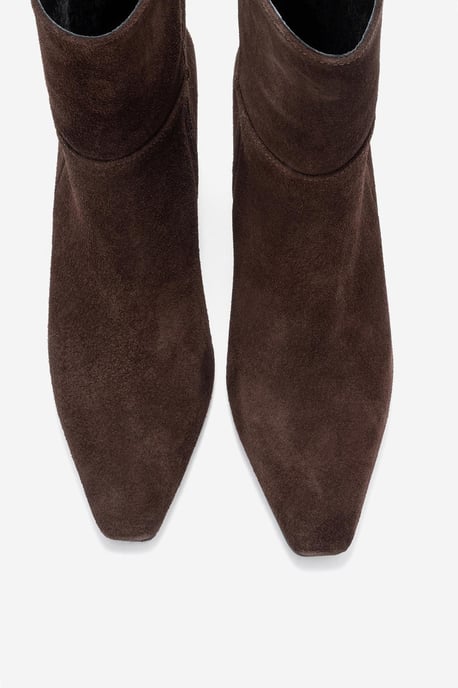 Kyoto Leder Blockabsatz Stiefel - Image 3