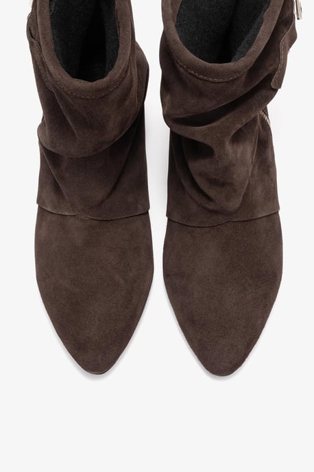 Noar Leder Reißverschluss Stiefel - Image 3