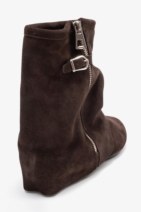 Noar Leder Reißverschluss Stiefel - Image 5