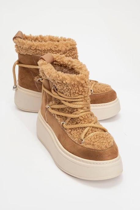 Dila Gefütterter Stiefel mit Fell - Image 1