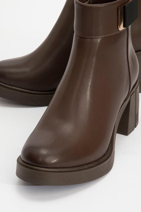 Rashe Blockabsatz Reißverschluss Stiefel (Damen) - Image 3